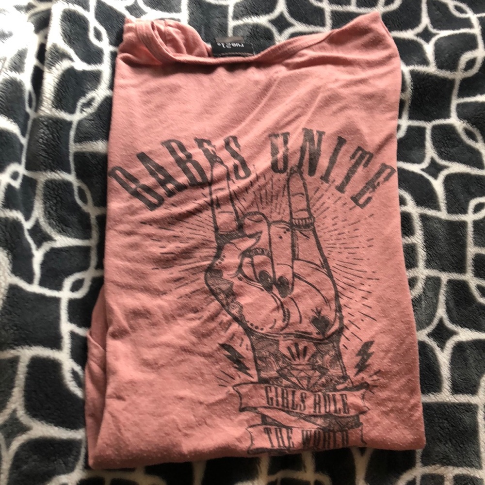 Babes unit Rue 21 shirt.